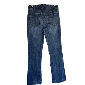 Seven7 Tummyless High Rise Bootcut Jeans Womens 12 Blue Stretch Denim Western